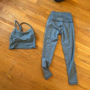Beyond yoga leggings and tank top set